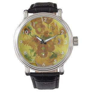 Montre Vincent van Gogh - Vase avec quinze tournesols