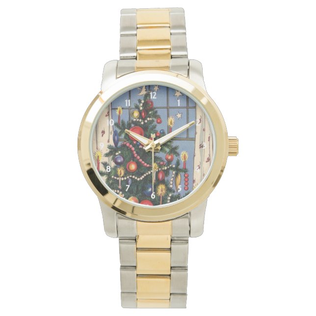 Montre Vintage Christmas TreeWatch (devant)