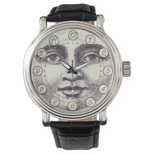 Montre Vintage dans la lune