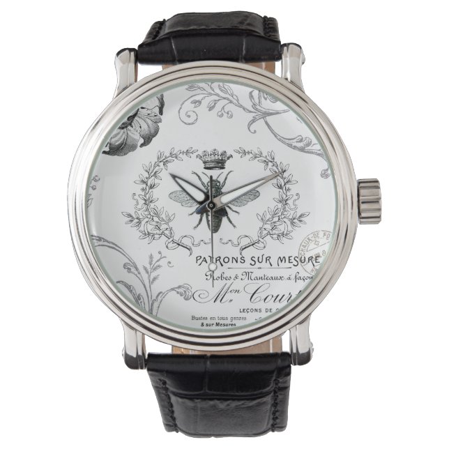 Montre vintage de l'abeille française (devant)
