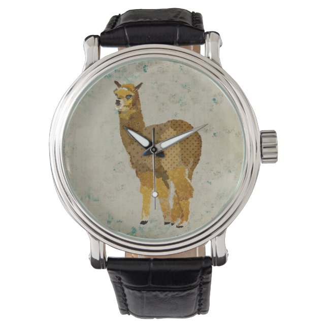Montre vintage Gold Diamond Alpaca (devant)
