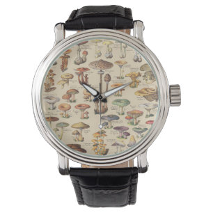 Montre Vintage illustration de mushrooms