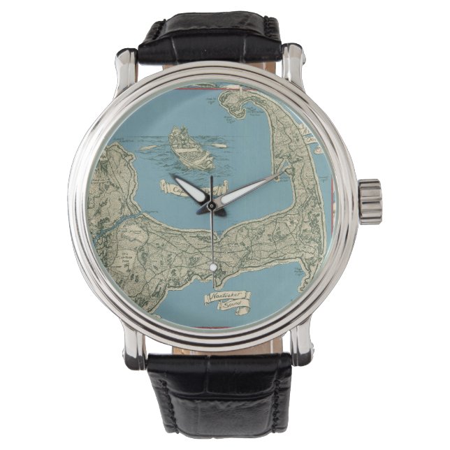 Montre Vintage Map of Cape Cod (devant)