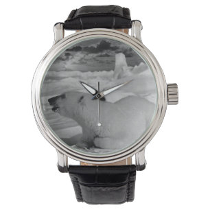 Montre Vintage Ours polaire de l'Alaska