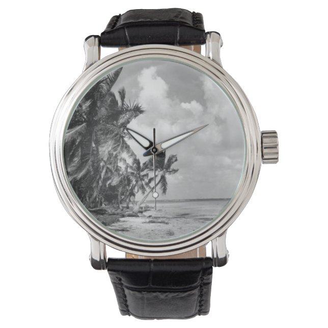 Montre Vintage Palm Trees Cool (devant)