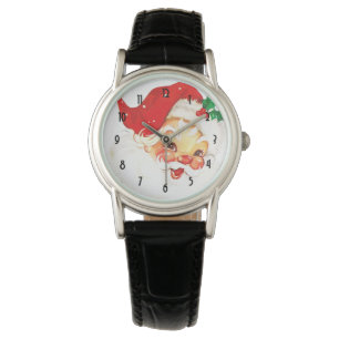 Montre Vintage Retro Jolly Vieux Noël du Père Noël