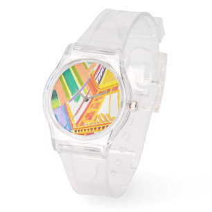 Montre Vintage Robert Delaunay's Eiffel Tower Art