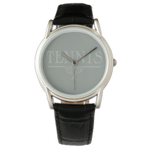 Montre Vintage Tennis Art Illustrated CUSTOM COLOR