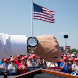 Montre Vintage Trump 47 Président Moderne Élégant