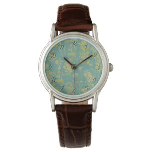 Montre Vintage Turquoise en état de détresse
