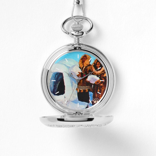 Montre Vintage USA Alaska igloo builders (Recto)