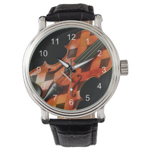 Montre Violon arlequin
