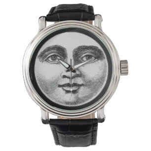 Montre Visage de la lune