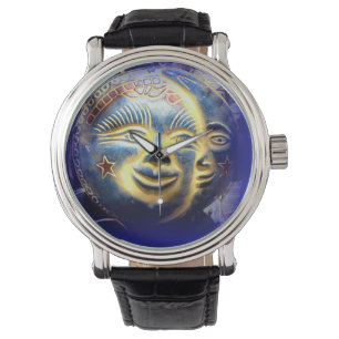 Montre visage soleil/ lunette