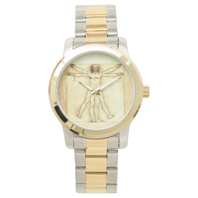 Montre Vitruvian Man Wrist Watch (devant)