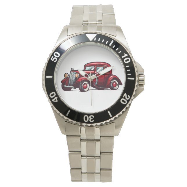 Montre Voiture Vintage - Cadillac (devant)