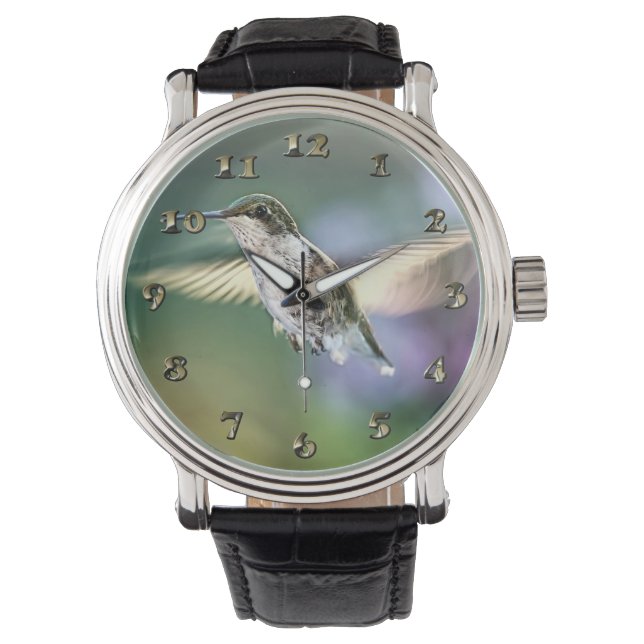 Montre Vol de colibri (devant)