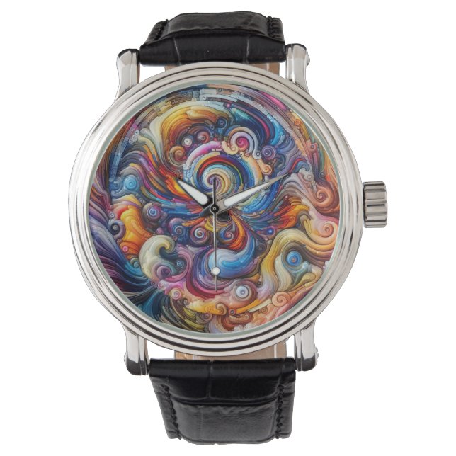 Montre Vortex couleur dynamique (devant)
