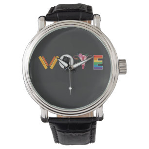 Montre VOTE Books Uterus LGBT Support