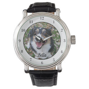 Montre Votre Chien Personnalisé Photo Mignonne Propriét