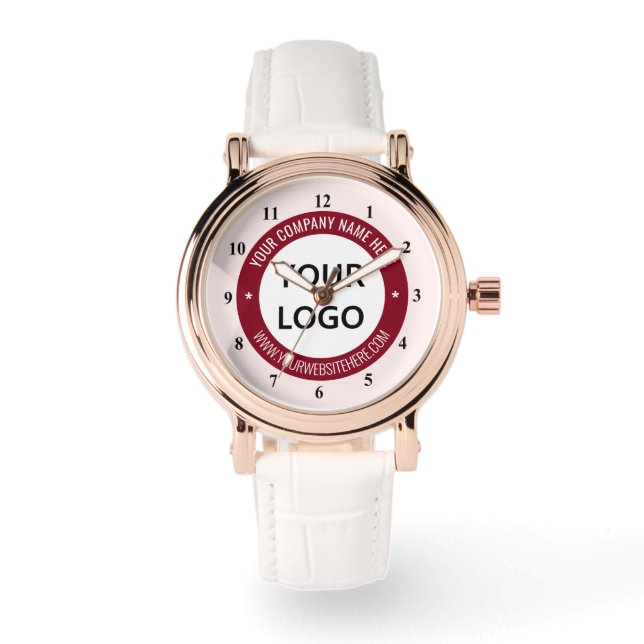 Montre Votre logo d'entreprise et votre texte Regarder pe (Recto)