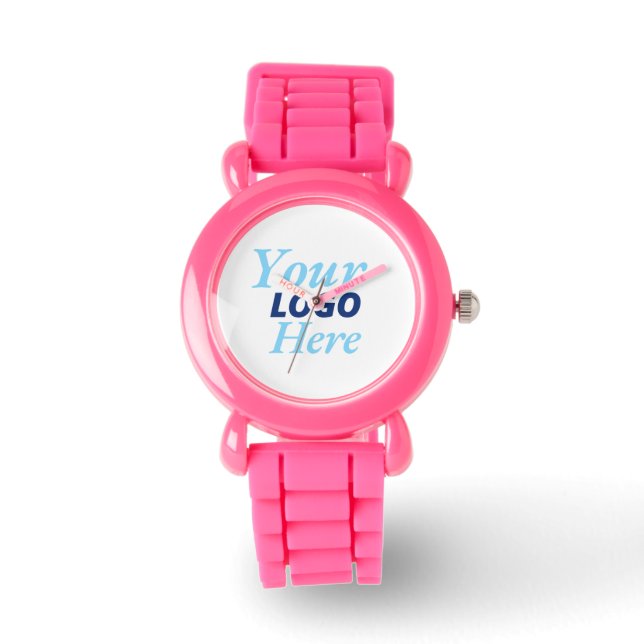 Montre "Votre Logo Ici" Custom Rose Watch (Recto)