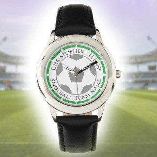 Montre Votre Nom plus Nom de l'équipe de Football