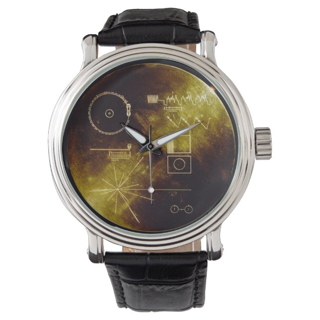 Montre Voyager Golden Record (devant)