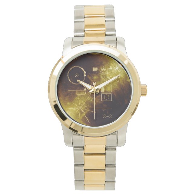 Montre Voyager Golden Record Wrist Watch (devant)