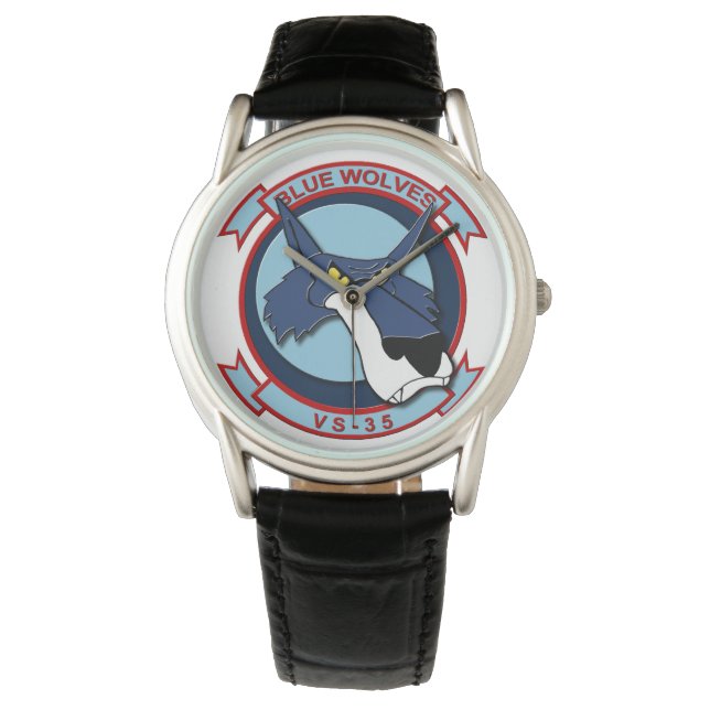 MONTRE VS-35 BLUE WOLVES AIRANTISUBRON35 WRIST WATCH (devant)