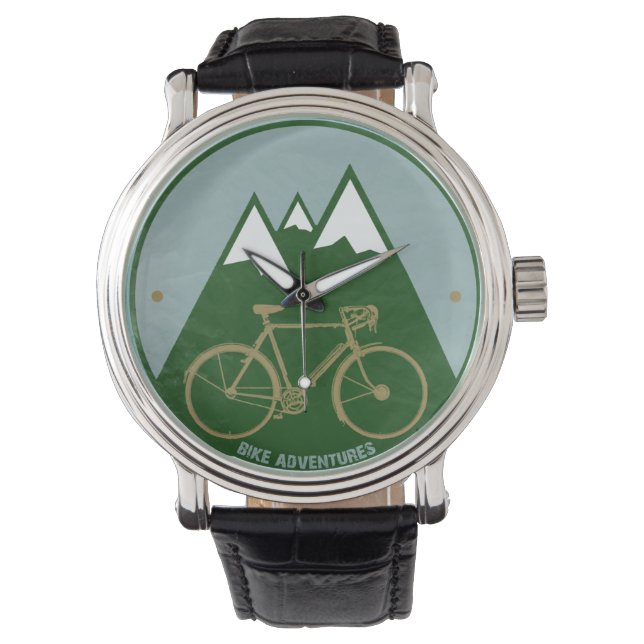 Montre VTT heure élégante (devant)