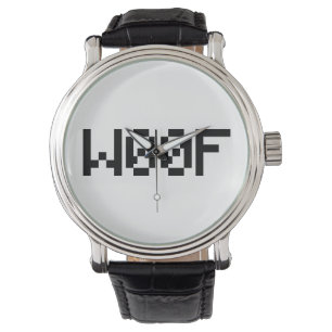 Montre W00F [Sons animaux de léopards]