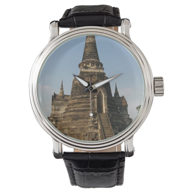 Montre Wat Phra Si Sanphet ... Ayutthaya, Thaïlande (devant)