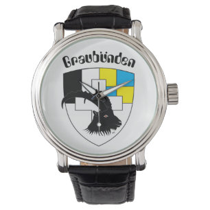 Montre Watch with Swiss Design Grisons