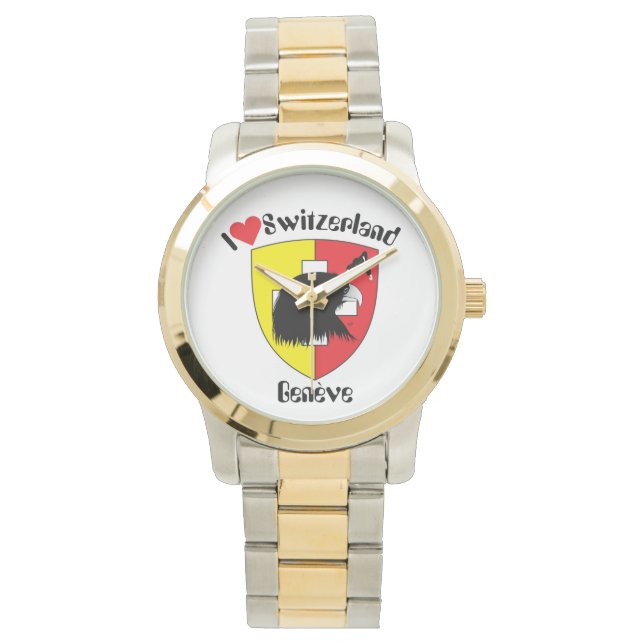Montre Watch with Swiss Design Switzerland (devant)