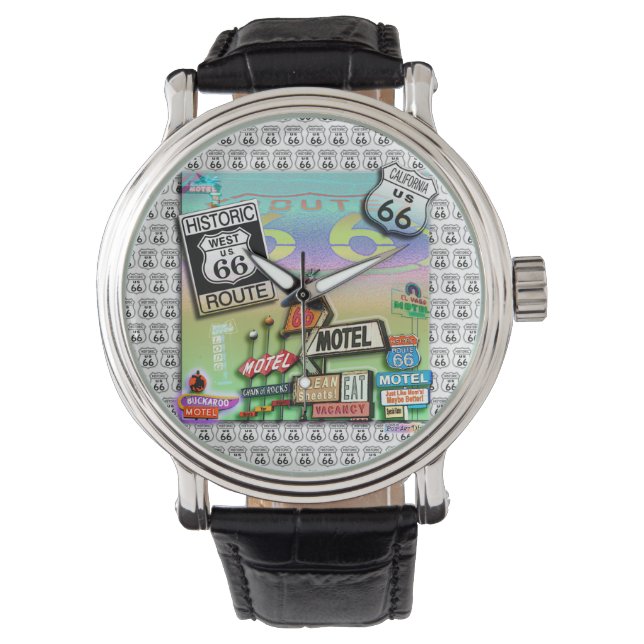 Montre WATCHES - ROUTE 66, La route mère (devant)