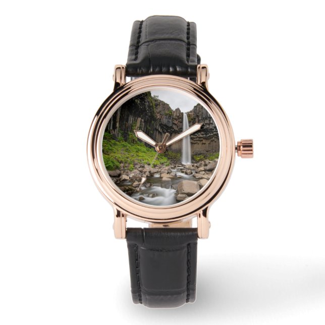 Montre Waterfalls | Svartifoss Waterfall, South Iceland (Recto)