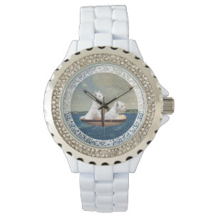 Montre Westies en mer