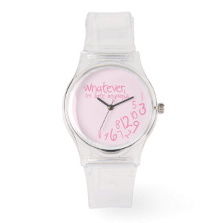 Montre whatever, i'm late anyways