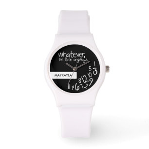 Montre whatever, i'm late anyways