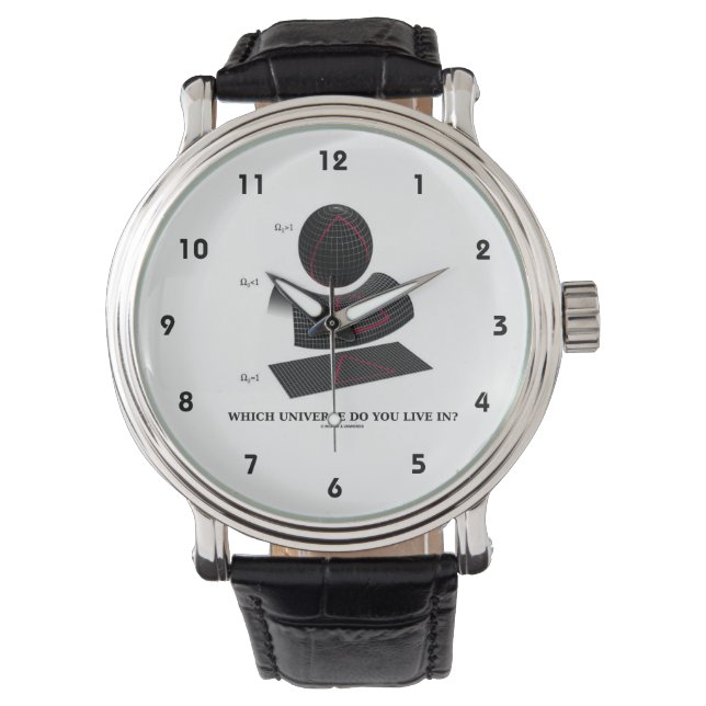 Montre Which Universe Do You Live In ? Humour (devant)