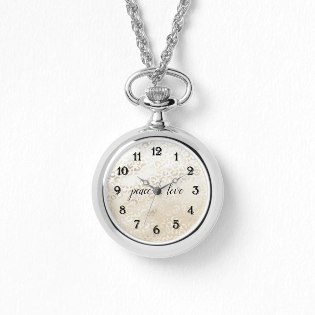 Montre White Gold Glam (Recto)