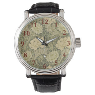 Montre William Morris Chrysanthemum Fleur d'âge