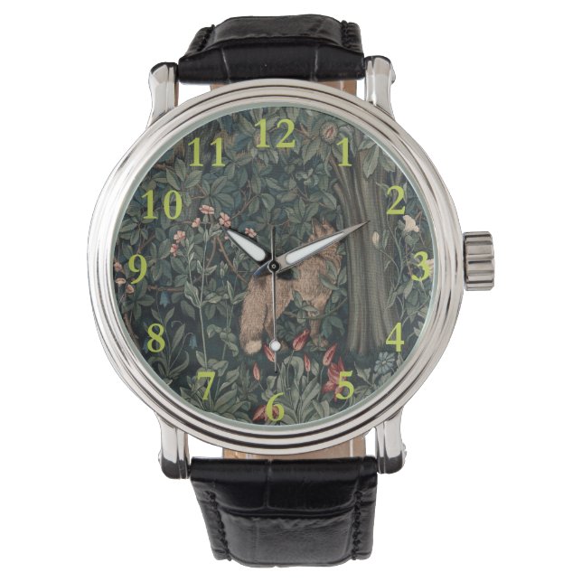 Montre William Morris Faune sauvage Fox (devant)
