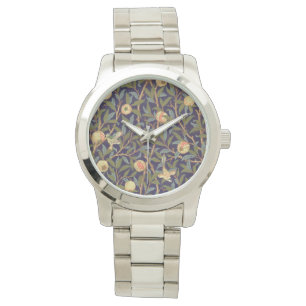 Montre William Morris Oiseau Et Grenade Art Vintage