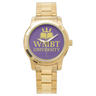 Montre WMBT University Gold plated Watch