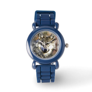 Montre Wolf - Bezel avec Black Numéros Watch