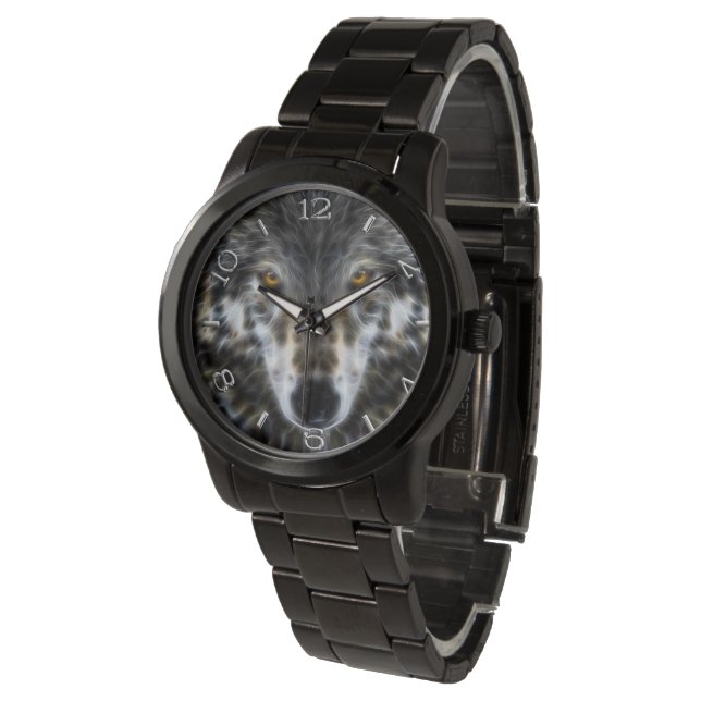 Montre Wolf Portrait Inspirationnel Dial (Incliné)
