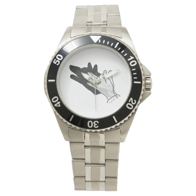 Montre Wolf Silhouette (devant)