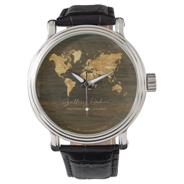 Montre Wooden (devant)